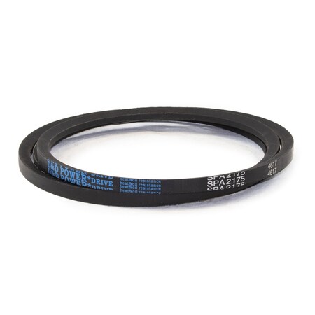D&D SPA2175 Metric V-Belt, 2175mm Outside Length, 13 mm Top Width, 10 mm Thickness, 1 Ribs SPA2175
